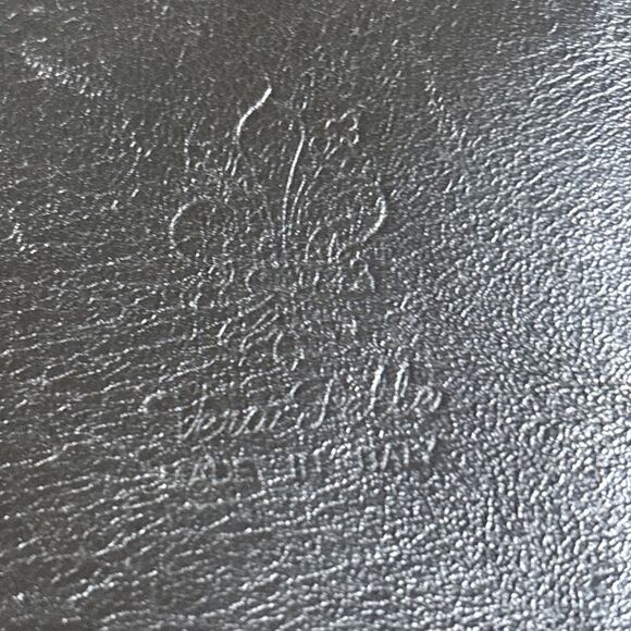 Vera Pelle Crossbody Purse Authentic Black Cross Body. Bag Made in Italy - Picture 7 of 16